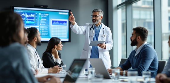 AI-Powered Financial Insight for Global Healthcare Leader